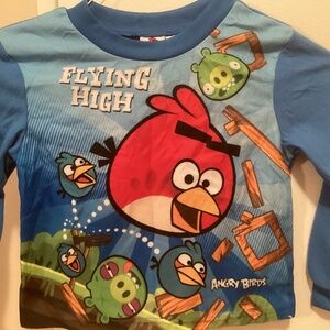 Angry Birds PJ top (sz. 4/5)